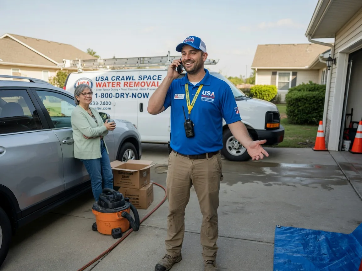 Crawl Space Water Removal Happy, TX FAQs